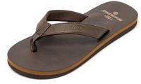 Brasileras Heren Teenslippers Bruin Maat 43