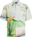 JACK & JONES JORLANDSCAPE SHIRT SS LN Heren Overhemd Blauw Katoen/Linnen M