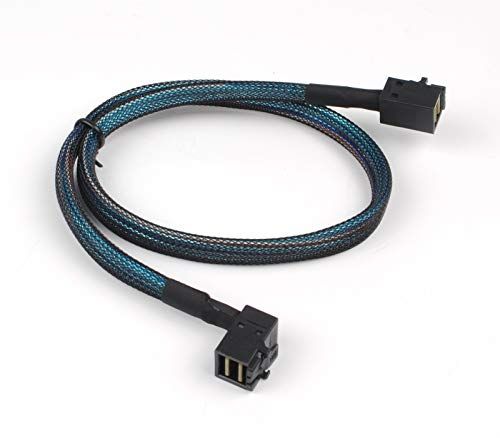 Heretom Mini-SAS HD SFF-8643 naar Mini-SAS HD Kabel - 36-pins - Recht - 2022 Model