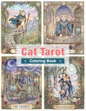 Dark Academia Tarot Cats: A Coloring Book of Mystical Illustrations