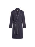 Calvin Klein Badjas lang navy / wit