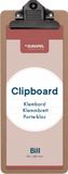 Europel Klembord - Hout - 11,5 x 28 cm