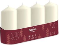 Bolsius - Stompkaars - 100/48 - 4 stuks per verpakking - Soft Pearl
