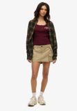 Superdry Utility Parachute rok Dames Stone Wash Taupe Brown