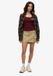 Superdry Utility Parachute rok Dames Stone Wash Taupe Brown