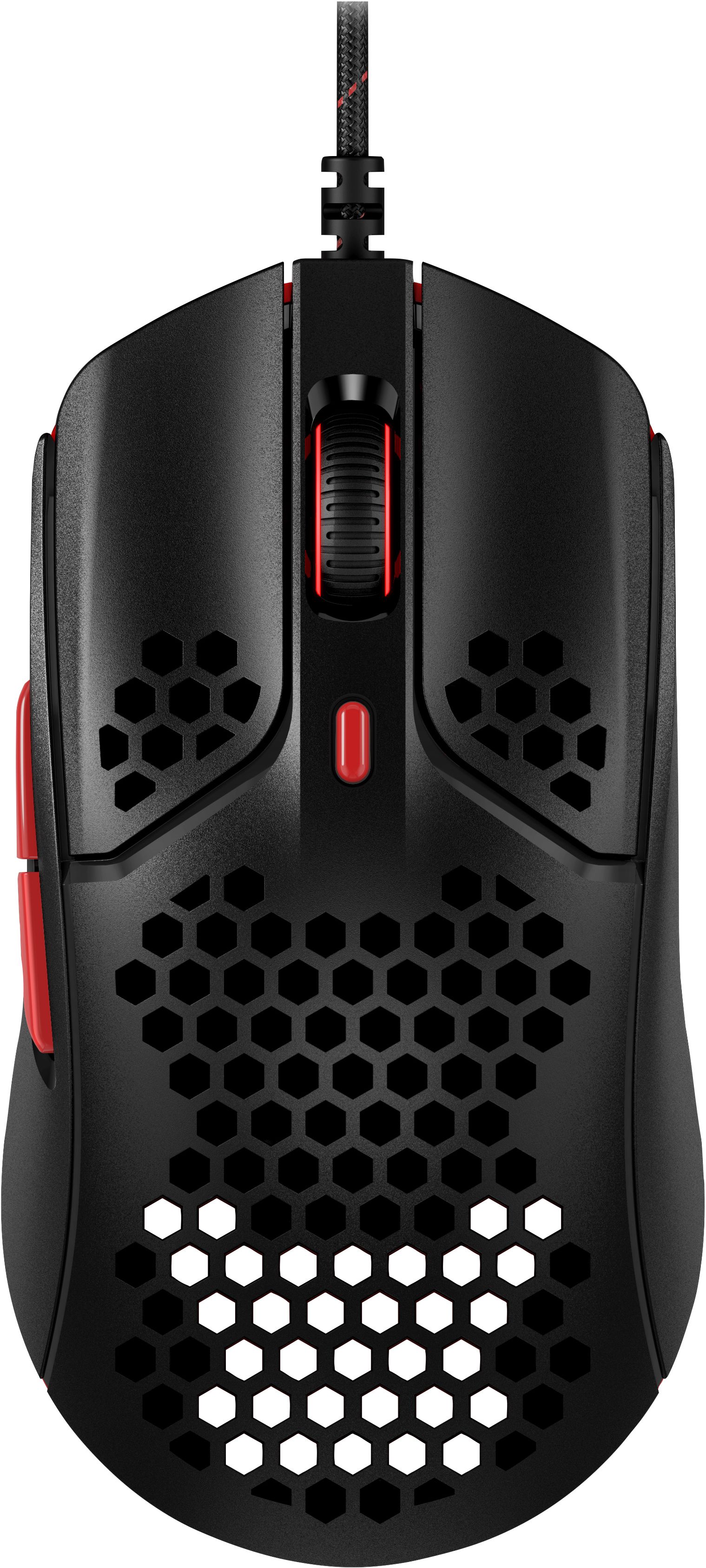 HyperX Pulsefire Haste Gaming Muis - Zwart/Rood - 16000 DPI