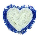 HKM 10236002 patches, stof, blauw, één maat