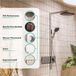 Hansgrohe Raindance Alive S - Doucheset met thermostaat, 30 cm, 3 stralen, mat wit