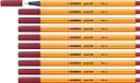 STABILO point 88 Fineliner - Violet Paars - 10 stuks