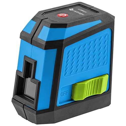 Högert Technik Professionele, zelfnivellerende kruis- en zijwaterpas, werkbereik: radius tot 12 m/diameter tot 24 m HT4M071