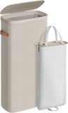 Songmics Wasmand, 65 liter, Cappuccino Beige