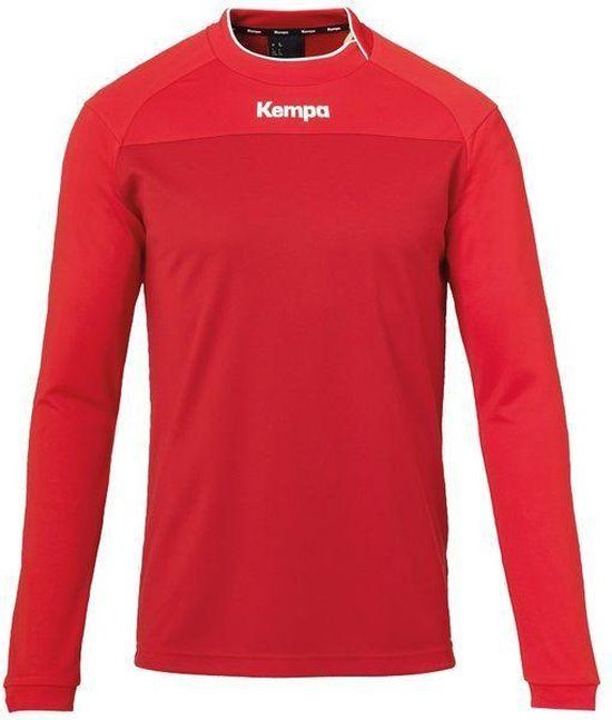 Kempa Prime Longsleeve Kids Chili Red-Red Size 152