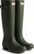 Hunter - Dames Original Hoge Regenlaarzen - Olijfgroen - Maat 40-41 EU