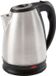 Clatronic WKS 3830 Waterkoker RVS, Zwart, 1.7L, 2200W, BPA-vrij