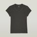 G-STAR Overdyed eyben slim v t 2.0 wmn Dames Top - asfalt gd