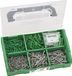 SPAX assortiment L-BOXX klein, schroevenset met 3 afmetingen + pluggen, 480 stuks, verzonken kop, T-STAR plus T20, WIROX - 5000009160209