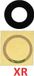 RE-iPhone Camera Lens for iPhone XR - Black