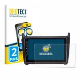BROTECT - Screenprotector voor Dynavin D9-69H Premium Flex 9" - Folie Beschermfolie transparant 2 Stuks