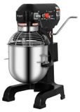 GOLDINOX Mélangeur planétaire noir, 20 litres (3 vitesses) avec 3 accessoires PREMIUM