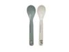 Rätt Start Pippi Cirkus Spoons, Set of 2, Green-White