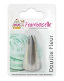 Raspberry 9050 Roestvrij Staal Bloemenzuigmond voor Cupcake Decoratie, Diameter 0,8 x Hoogte 4,3 cm