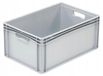 Qbox Boîte de rangement, dimensions 600x400x270, empilable, robuste