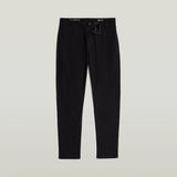G-Star Morry Tapered Chino Heren Joggingbroek Katoen Elastaan Zwart 36/34