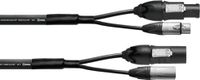 CORDIAL ELC CPH1.5-DMX1-PWR1-T1 DMX-kabel XLR 3-polig + Powercon True1-1,5 m