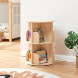 en.casa Kinderboekenkast Chasek 65x44 cm Naturel