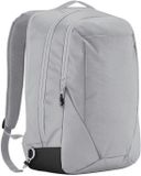 Quadra Rugzak met een dubbelzijdige ritssluiting, Polyester, 46 cm, 19 liter, Unisex, Volwassenen, Effen, Ijsgrijs