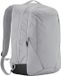 Quadra Rugzak met een dubbelzijdige ritssluiting, Polyester, 46 cm, 19 liter, Unisex, Volwassenen, Effen, Ijsgrijs