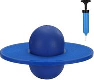 Merkloos Relaxdays Pogo ball - kinderen - tot 100 kg - blauw