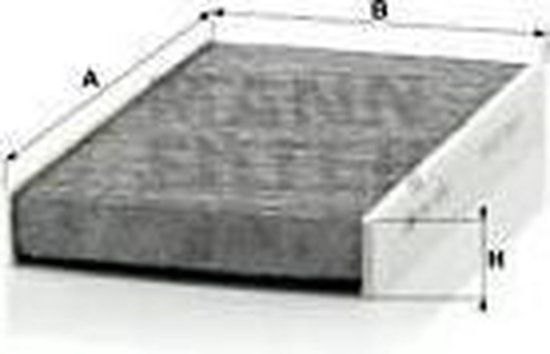 MANN FILTER CUK1629