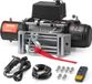Treuil électrique pour camions, capacité de levage de 13 500 lbs, câble en acier, étanche IP65, avec télécommande
