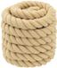 vidaXL Boottouw 3 mm 25 m Naturel