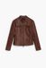 Desigual Damesjas L Bruin Polyester Lange Mouw Effen 26WWEW09