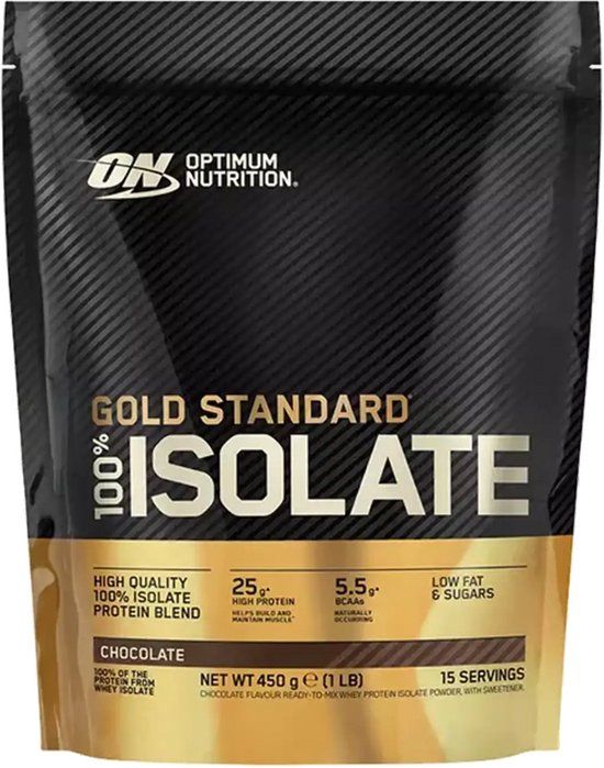 Optimum Nutrition Gold Standard 100% Isolate 454gr Chocolade