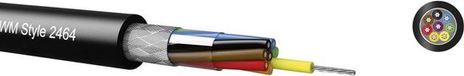 Kabeltronik LiYCY câble de commande 8 x 0.50 mm² noir 96082009 par mètre