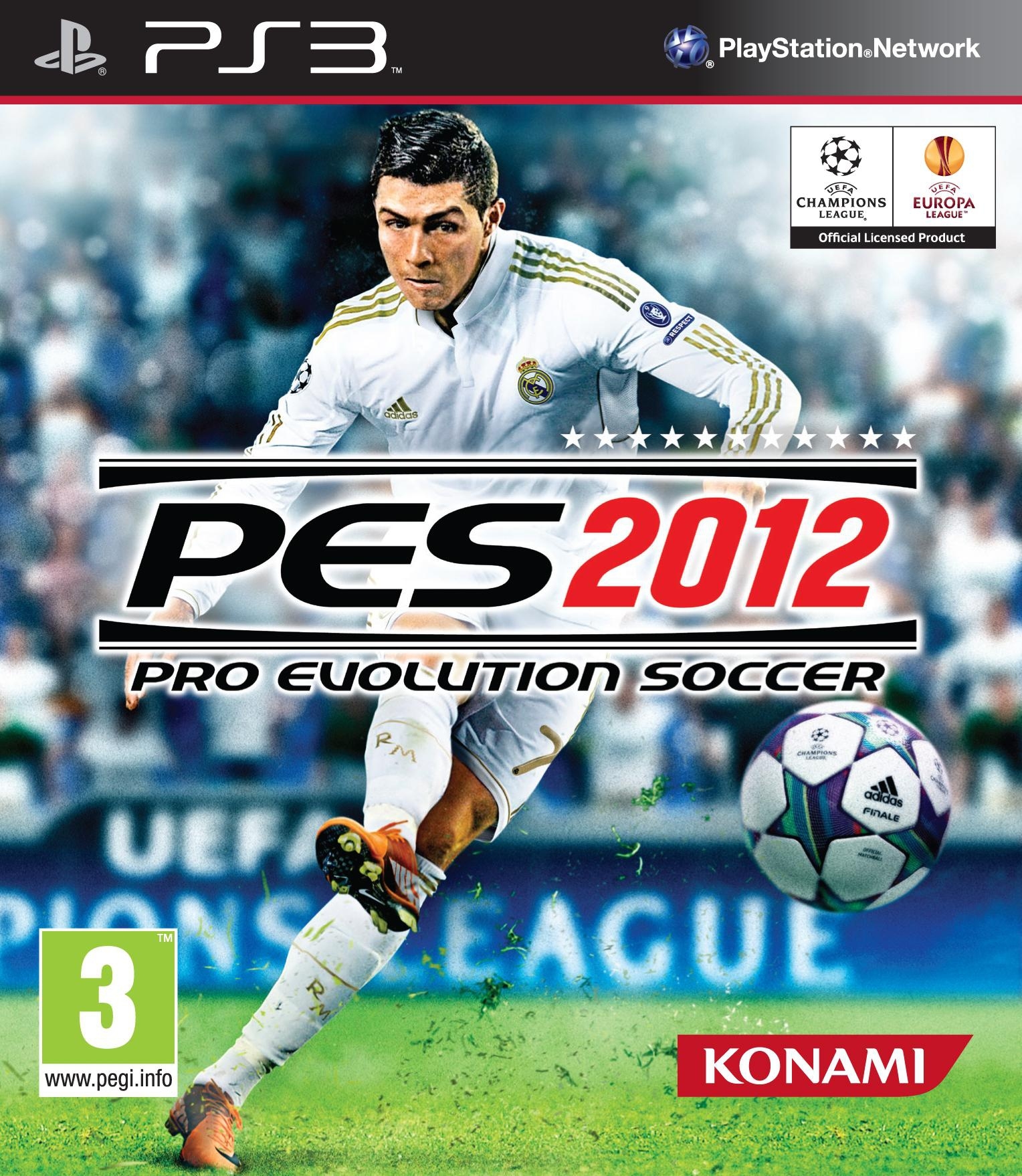 Konami PES 2012 (Pro Evolution Soccer 2012) PlayStation 3