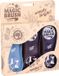 Harry's Horse Magic Brush - Plastique recyclé - Wildberry - 3 brosses