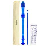 World Rhythm WR-801 sopraanblokfluit - blauw