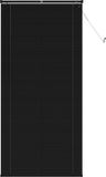 vidaXL - Venetiaanse jaloezie - Zwart - 213 x 70 cm - 25 mm PVC