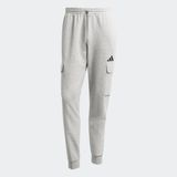 Adidas Essentials Feelcozy Fleece Cargo Pants Heren L Grijs