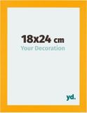 Your Decoration - Cadre photo 18x24 cm - MDF - Jaune - Mura