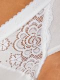 Sloggi Midislip Chic Dames Wit Effen 4 Stuks