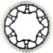 Moto-master Aluminium Achtertandwiel Zwart 48t