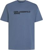 Karl Lagerfeld Jeans A1m17002 T-shirt Met Korte Mouwen Blauw L Man