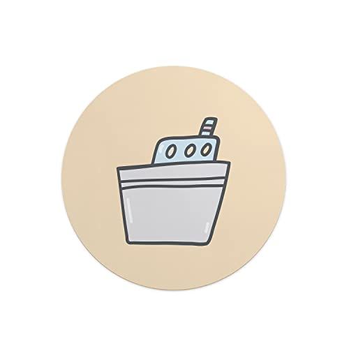 Questo Casa Ronde digitaal bedrukte muismat - 22 cm