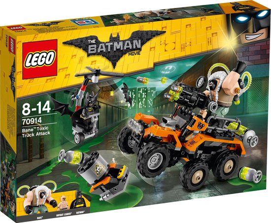 LEGO Batman Movie Bane giftruck-aanval 70914