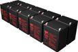 T6 batterie de secours pour Hewlett Packard RBC118, VRLA, 12V